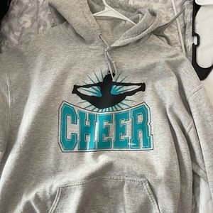 Grey cheer hoodie